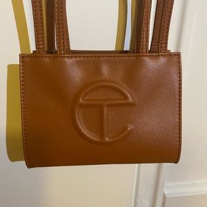 LIKE NEW - Small Tan Telfar Bag
